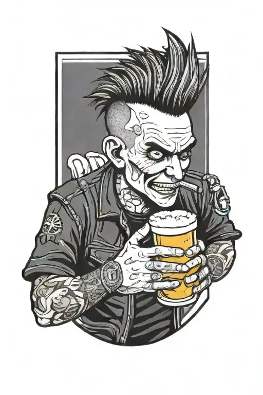 Punk With Beer