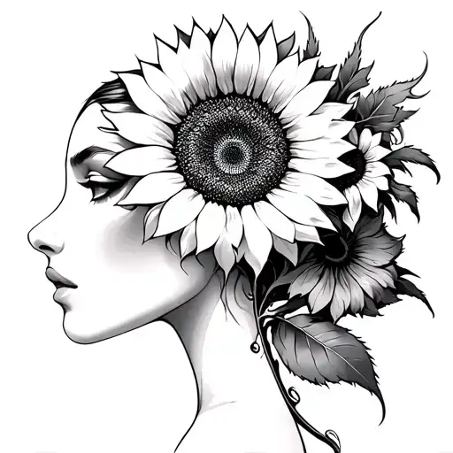 Sagittarius Feminine Sunflower