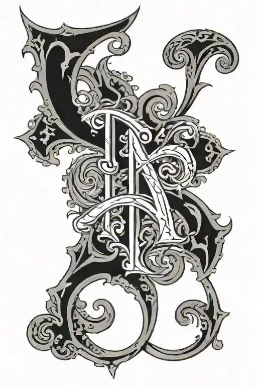 Amson In Gothic Letters