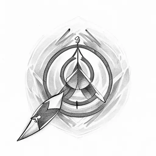 Arrow With Words Of Affirmation