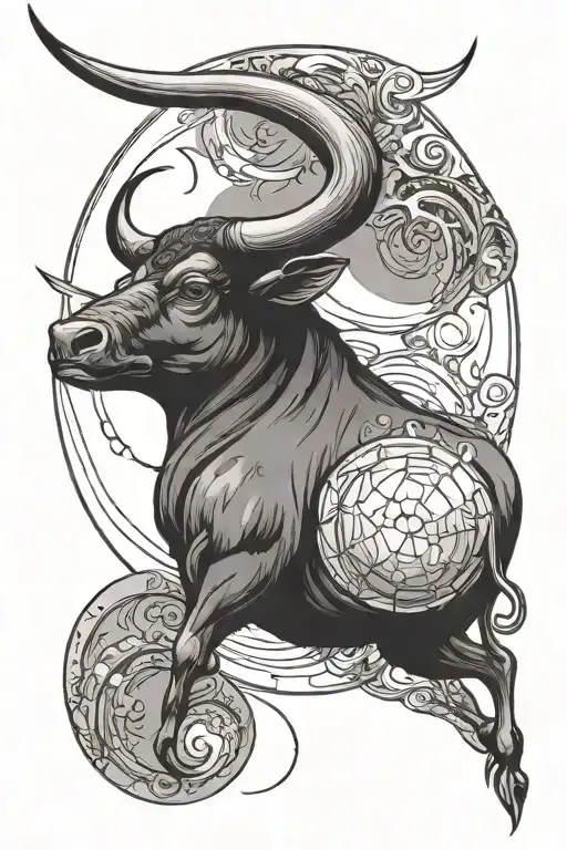 Taurus Inside The Moon