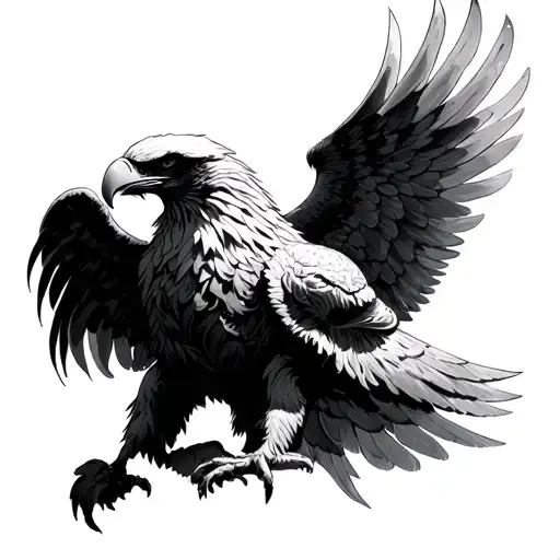 Zeus With Eagle Sleeve