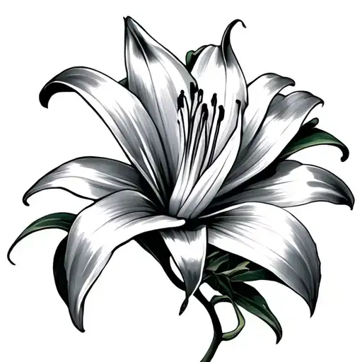 Cooper With Lily Flower