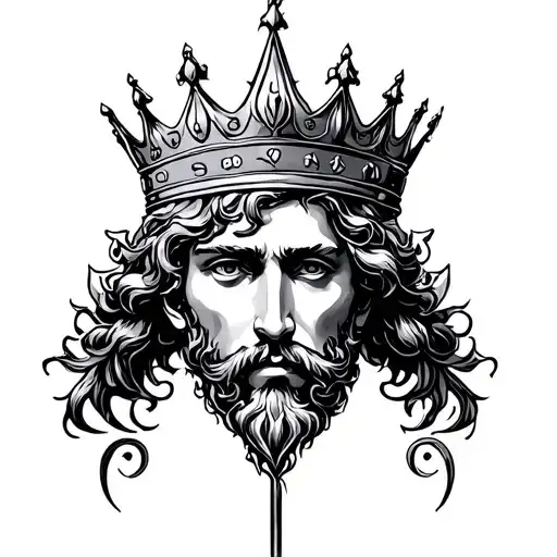 Dutch Crown Virgo Zodiac Sign Male Design