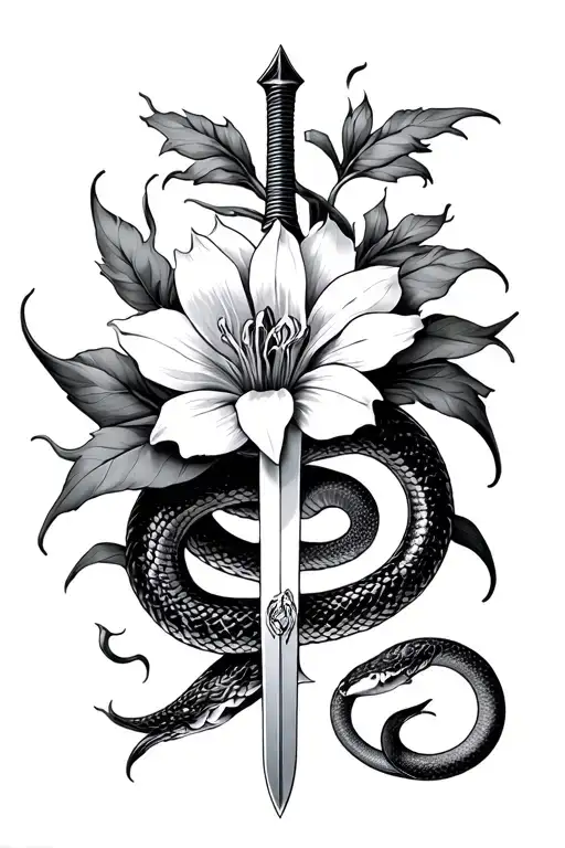 Sword Snake Flower