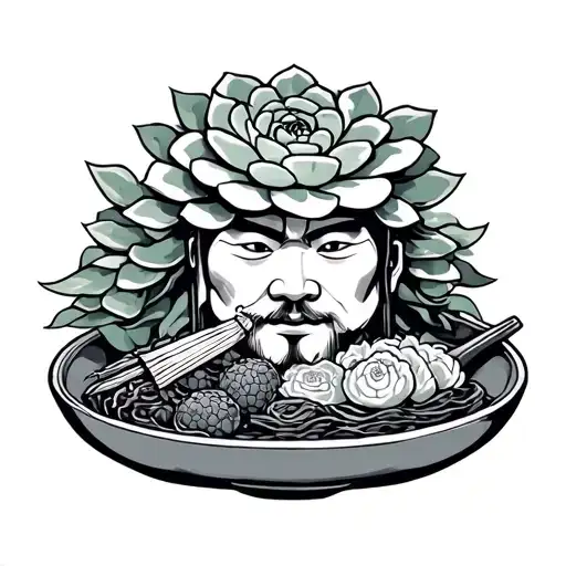 Chinese Succulent Meal Man