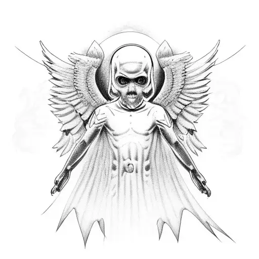 Anjo Icarus Com Capacete