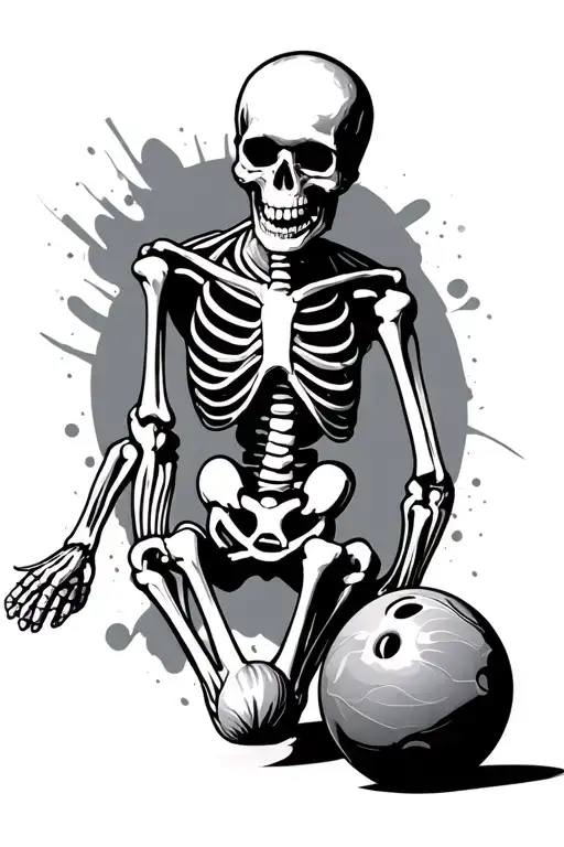 Bowling Skeleton