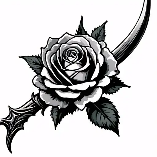 Scythe Rose