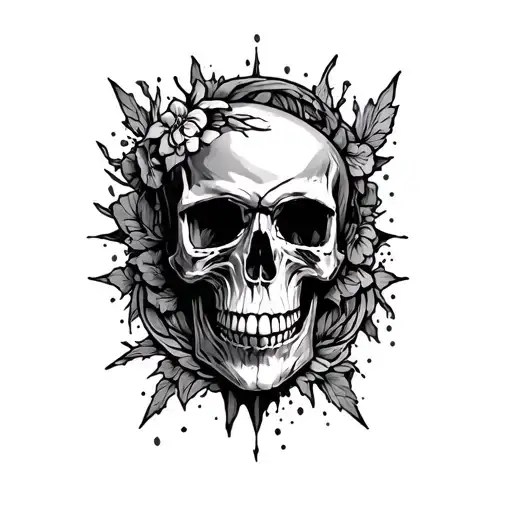 Make A Hardstyle Tattoo For In The Upper Arm Whitout Skull
