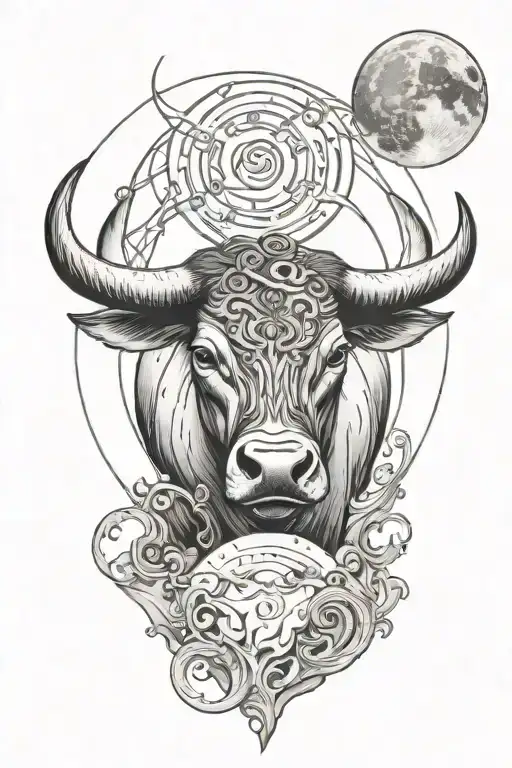 Taurus Inside The Moon