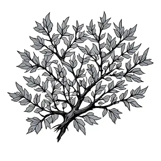 Alder Branch Line Art