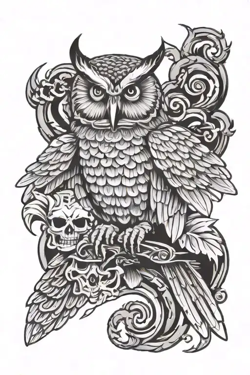 Owl And Scorpion With Game Of Thrones Theme