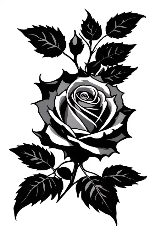 Rose With The Names Charles Priscilla Tori Deva Symbol