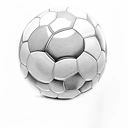 Design Of Number 13 With Football And Soccer Ball Theme