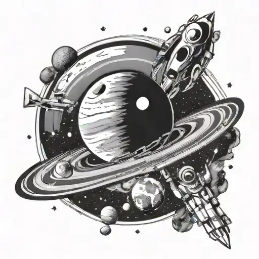 Something For My Daughter Named Jupiter Space Themed