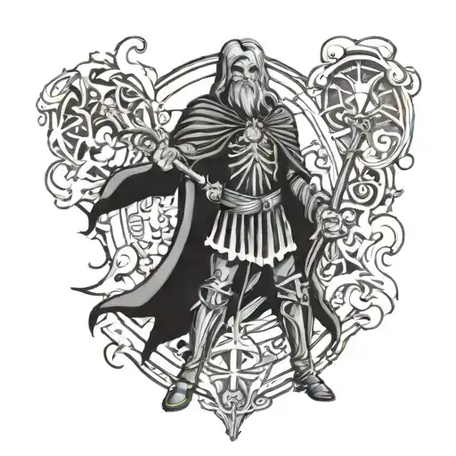 Tattoo On Arm About Lord Voldamort I Serve The Dark Lord