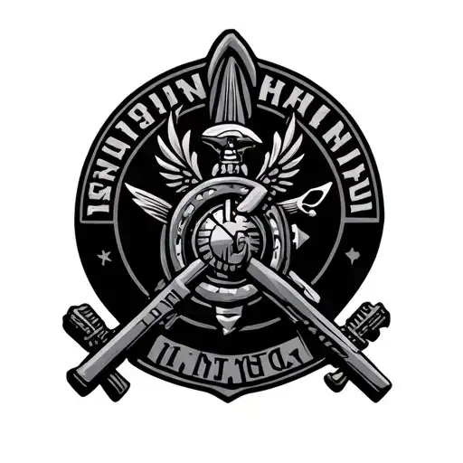 Aztec Marine Corps Emblem