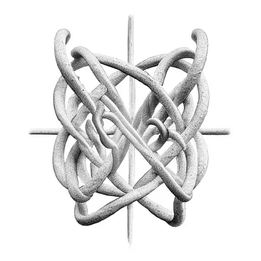 A Movie Reel Intertwined With A Dna Double Helix