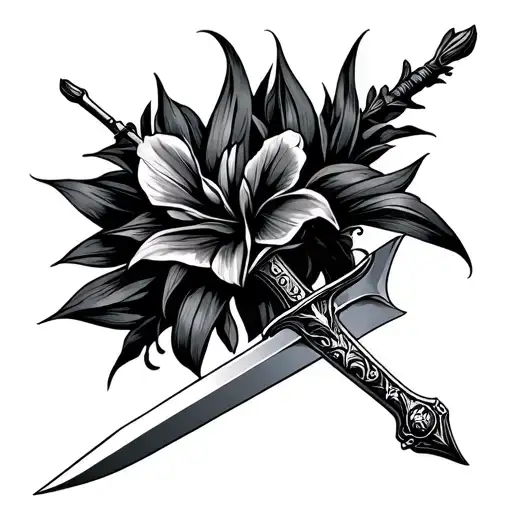 Gladiolus With Sword