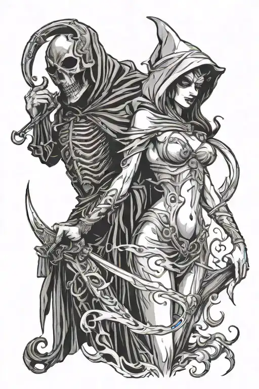 Succubus And The Grim Reaper