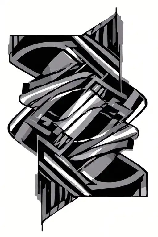 Geometric Sleeve Filler Background