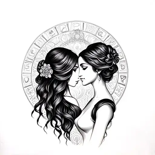 Gemini Zodiac Mother And Daughter