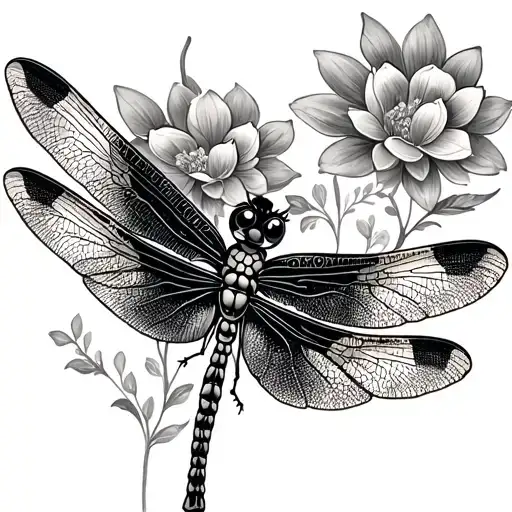 Dragonfly That Somehow Incorporates My 2 Children