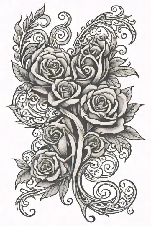 Family Birthday Dates Intertwined