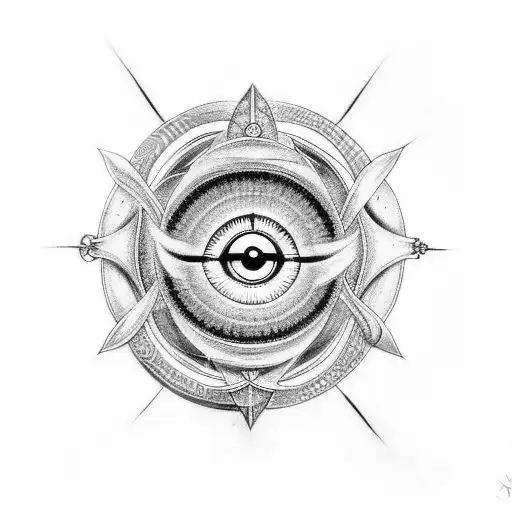 Infinity Symbol With Third Eye