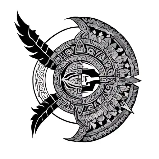 Mayan Sun God Of War