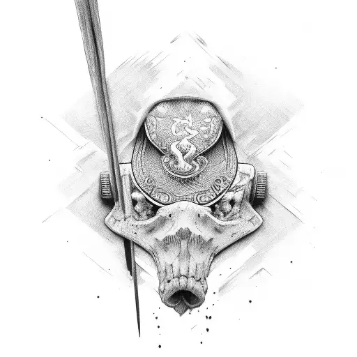 3D Hat And Wooden Stick