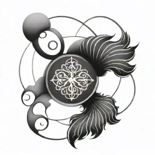 Scorio And Cancer Symbol Combined