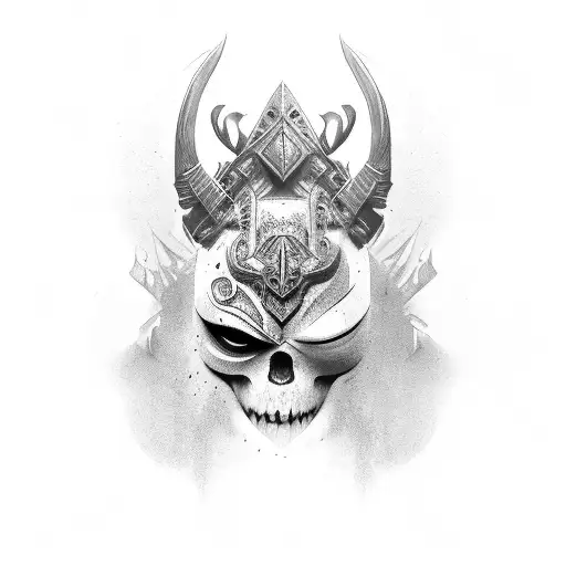 Warrior Face Sideways