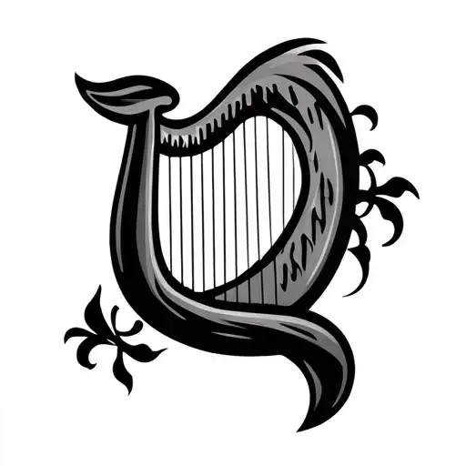 Irish Harp Symbol