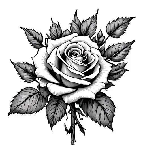 Rose July And May Birth Flower Bouquet