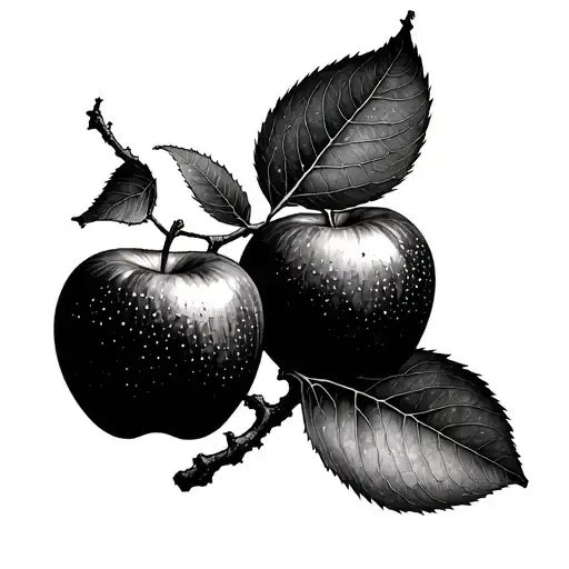 A Fine Line Apple Tree Branches