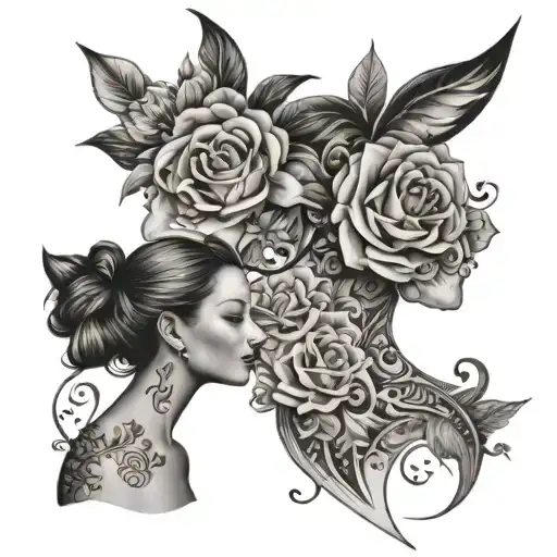 Mother Daughter Design Incorporating Elements