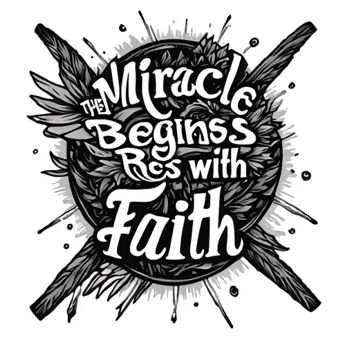 The Miracle Begins With Faith