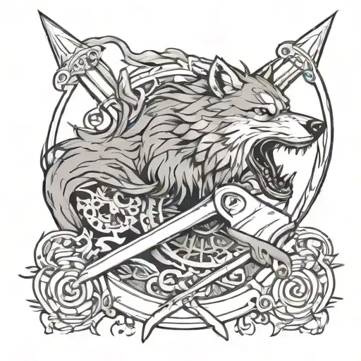 Wolf And Scythe