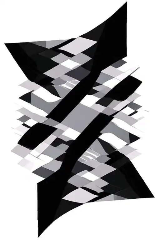 Geometric Sleeve Filler Background