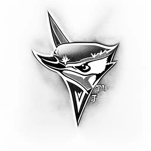 Toronto Blue Jays Holding A Bat