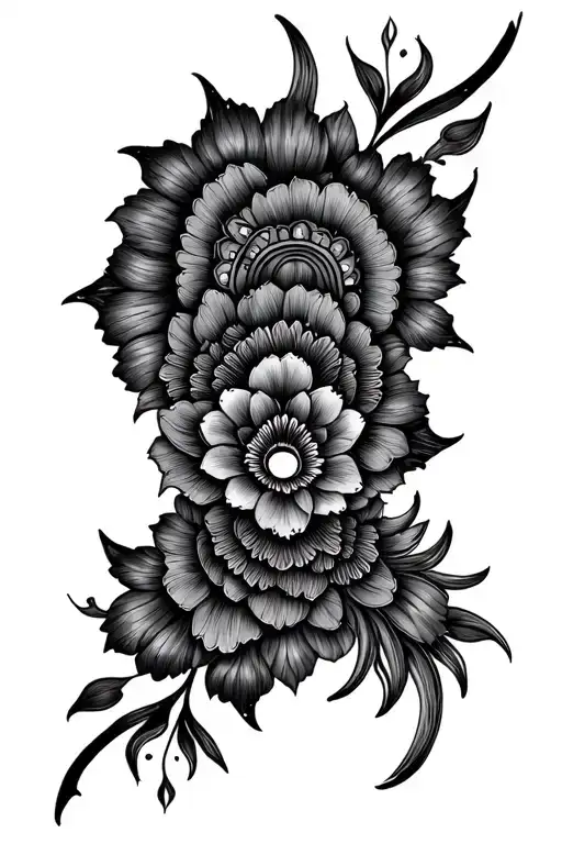 Mandala Sleeve Filler Background