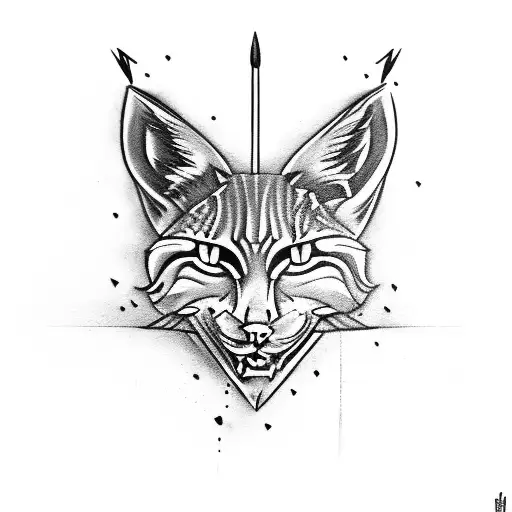 Arrow With Lynx Head