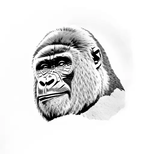 Mountain Gorilla Laughing