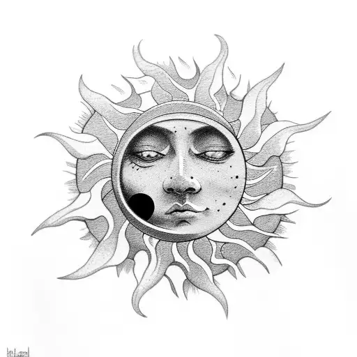 Sun In Moon