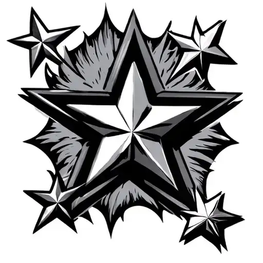 5 Stars Creating 1 Big Star