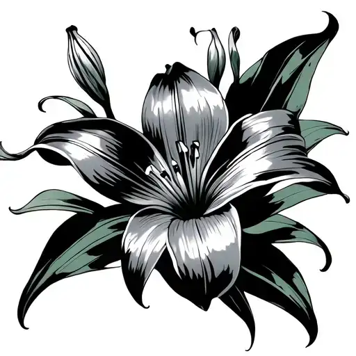 Japanese Tattoo Lily