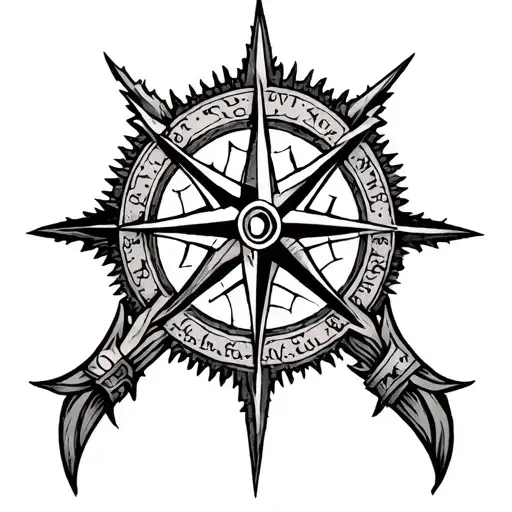 Vegvisir Viking Compass Shoulder