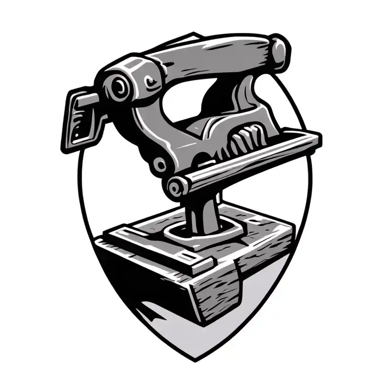 Woodworking Design With Hand Plane